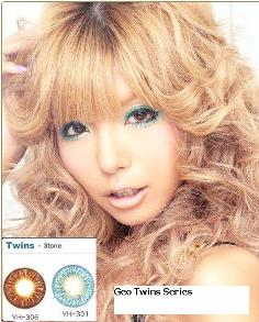 GEO Twin Circle Color lens Series